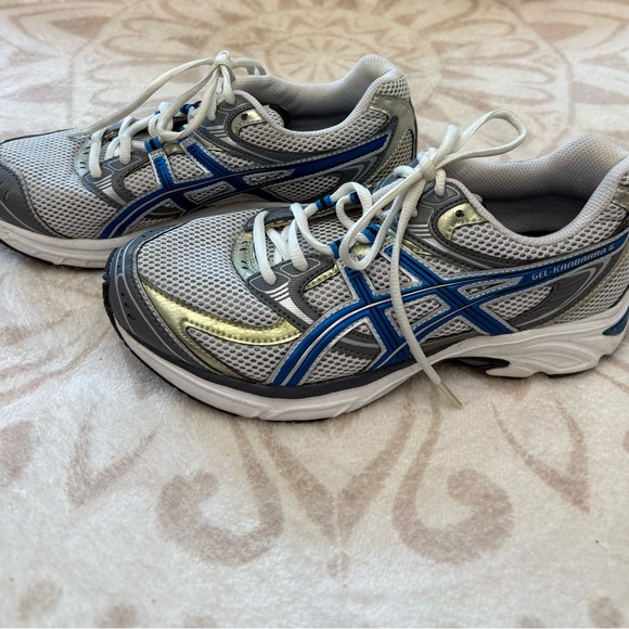 Asics Shoes - Asics Gel 1140 Sz 6 Women White Blue Running Shoes